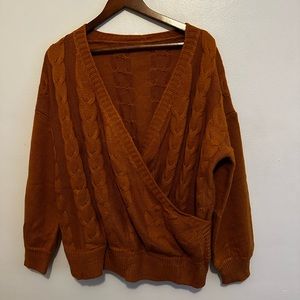 NWT Orange Sweater